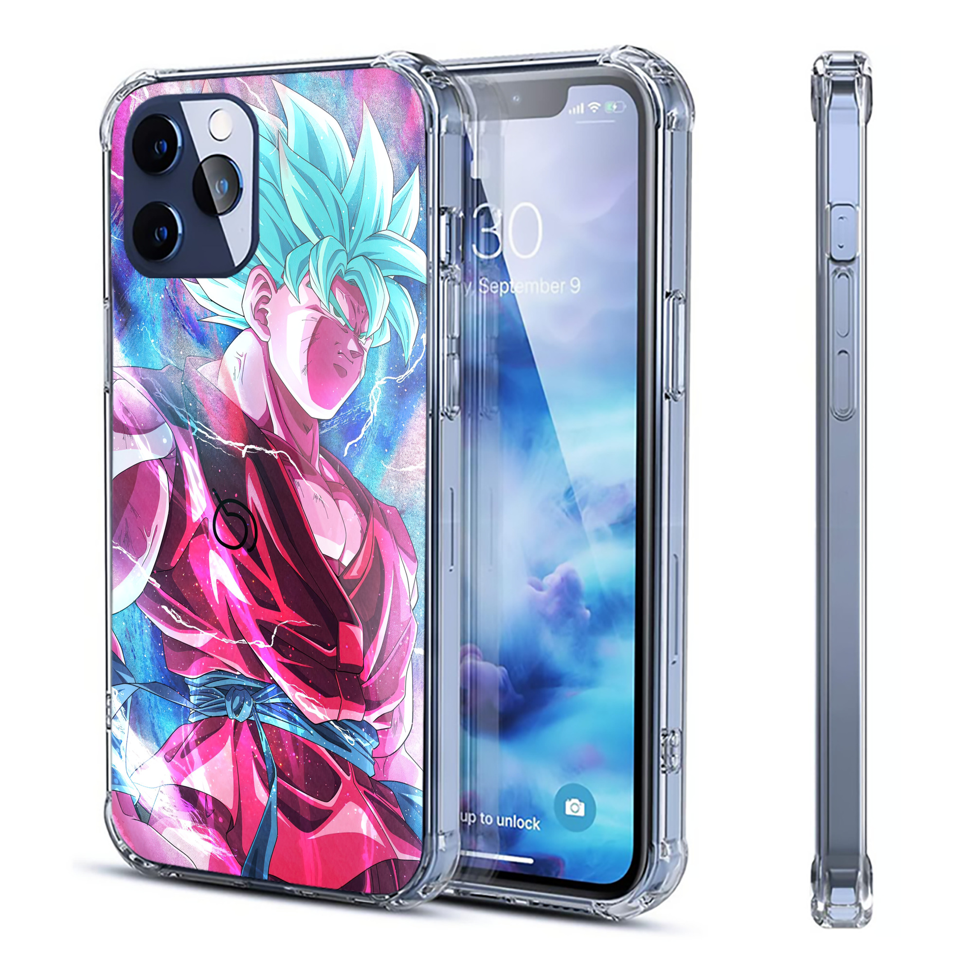 （画像用） ドラゴンボール DRAGON BALL 【iPhone 12シリーズ対応】透明スマホケース（クリアソフトケース）